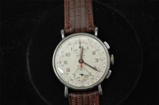 VINTAGE MENS SWISS IMPERIAL CHRONOGRAPH WRISTWATCH RUNNING