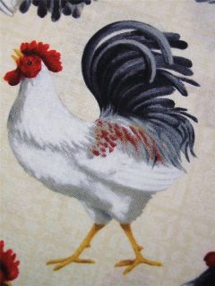 chicken rooster fabric in Fabric