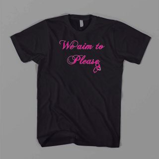   AIM TO PLEASE PINK 50 SHADES OF GREY CHRISTIAN BOOK FIFTY TEE T SHIRT