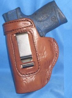 Springfield XD Compact 4 OWB LEATHER GUN HOLSTER IN GATOR 
