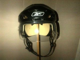 Reebok 4k hockey helmet with Pro Oakley visor   size large   LOCAL 