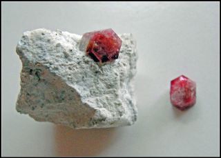 Catcher In The Rhyolite Red Beryl Bixbite 2 For 1 Is Home On The 