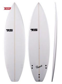 NEW 56 7S Fuse Poly Surfboard Shortboard Polyester   Clear Deck w 