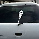 Ice skater car window vinyl decal Figure Skates,blade,cover,Riedell 