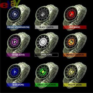 Complete Power rings of DC Universe Green Lantern Watch