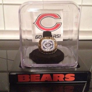 Best 1985 Chicago Bears Super Bowl Replica Championship Ring size 10