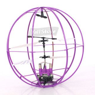 SH 6041 Flying Ball 3 Channel RC UFO Style Remote Control Helicopter 