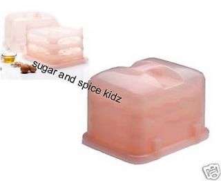NEW 3 TIER 36 CUPCAKES COURIER CARRIER CAKE TAKER PINK ~~AS IS~~