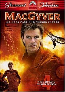 MacGyver   The Complete Fourth Season (DVD, 2005, 5 Disc Set)