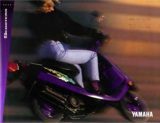 YAMAMHA 94 dealer catalog brochure SCOOTERS RIVA RAZZ