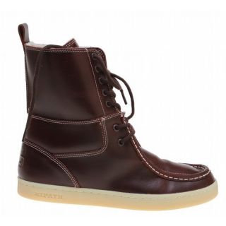 Ipath Shearling Boots Rootbeer Smooth Leather Mens