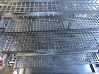 HARDT INFERNO ROTISSERIE OVEN CLAMSHELL BASKETS. 7 X 43.5