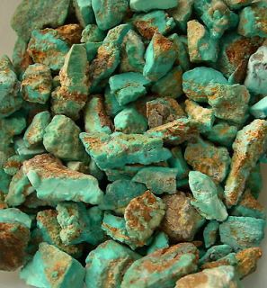  LB OF NATURAL FOX TURQUOISE ROUGH GOOD BLUE TURQUOISE ROUGH MATERIAL