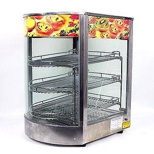 New MTN Commercial Stainless Steel Countertop Food Pizza Display Wamer 
