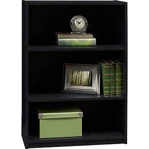 Ameriwood 3 Shelf Bookcase, Multiple Finishes BLACK, ESPRESSO, or 