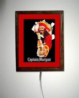 Captain Morgan Rum Pirate Costume Light Lighted Sign #1