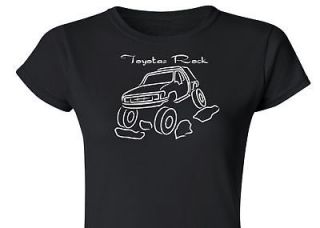 Toyota Truck TOYOTAS ROCK Design Womens Shirt S XL