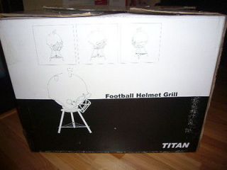NEW IN BOX TITAN BUD LIGHT FOOTBALL HELMET GRILL GREAT FOR PARTY 