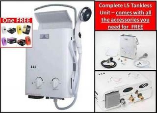 Eccotemp L5 Portable Tankless Water Heater & FREE Breo Skin Watch $11 