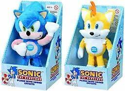   THE HEDGEHOG TAILS OR SONIC 9 TALKING PLUSH CHOOSE YOUR CHARACTER NEW