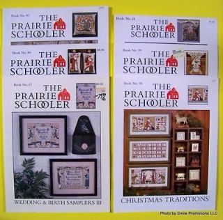 Cross Stitch THE PRAIRIE SCHOOLER Christmas, Seasonal, Samplers