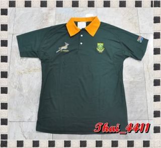 South Africa Springbok Rugby Union Polo Shirt Free Ship
