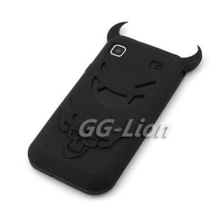 black Devil Silicone Case Skin Cover for Samsung Galaxy S i9000