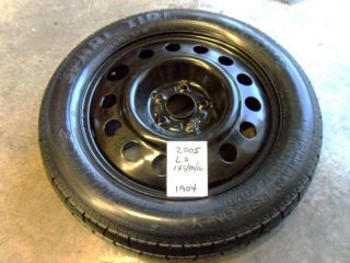 00 01 02 03 04 05 LINCOLN LS SPARE TIRE WHEEL DONUT 145/80/16 OEM