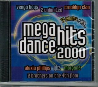 Mega Dance Hits 2000 CD Brand New on Odeon w/Alexia Phillips Venga 