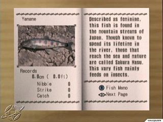 Reel Fishing Wild Sega Dreamcast, 2001
