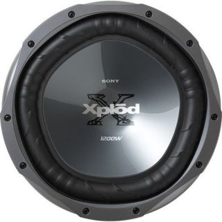 Sony Xplod XS GTX120LW 1200 Watts 12 Single 4 Ohm Car Audio Subwoofer 