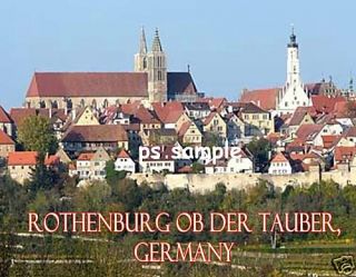 Germany   rothenburg ob der tauber   Souvenir Magnet