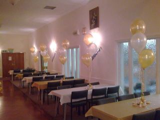 DIY 30th Birthday Party Helium Balloons Decor​ations