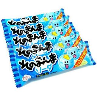 Coris Flavor Burst Squash Soda Japanese Bubble Gum Candy Ramune 5 