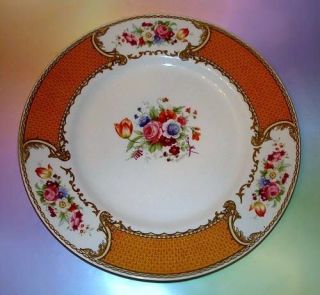 Royal Crown Myotts The Bouquet Dinner Plate 10 5/8