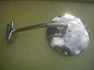 VINTAGE MUSCLE OUTSIDE CHROME SPORT CLASSIC MIRROR CLIP ON DOOR EDGE 
