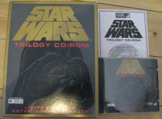 STAR WARS TRILOGY LIMITED EDITION BIG BOX VERSION for PC COMPLETE & IN 