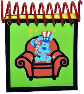 BLUES CLUES HANDY DANDY NOTEBOOKS _SECONDS_ 4TH of JULY