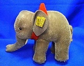 vintage steiff elephant in Dolls & Bears