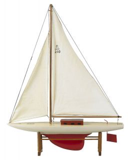 Rascal Pond Yacht Wooden Model 23.5 Sailboat Authentic Models Built 