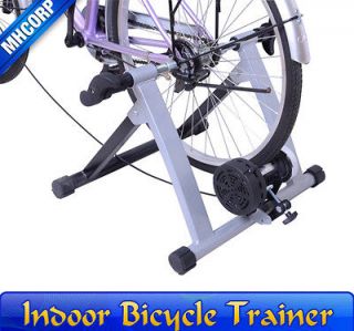   Sliver Mag Bicycle Bike Trainer Stand Indoor Kinetic Stationary