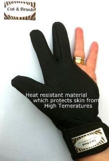 Straighteners Hair Salon heat resistant Finger Gloves