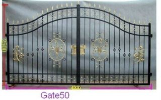 wrought iron driveway gates in Edging, Gates & Fencing