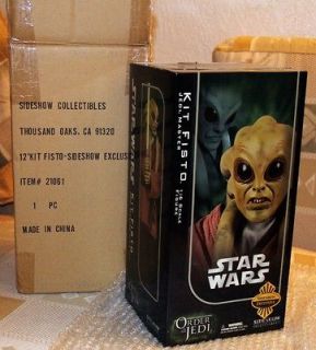 STAR WARS SIDESHOW EXCLUSIVE KIT FISTO 12 INCH FIGURE