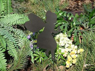 FAIRY SHADOW Garden Stake Metal Lawn Art Ornament Mystical Magical 