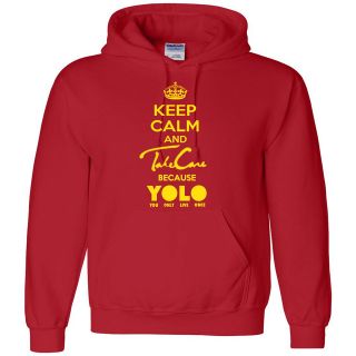 Keep Calm and Take Care because YOLO OVOXO Hooded Sweatshirt OVO 