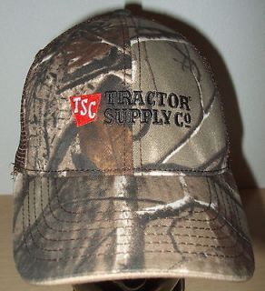 Tractor Supply Company Camo Meshback Cap Hat TSC