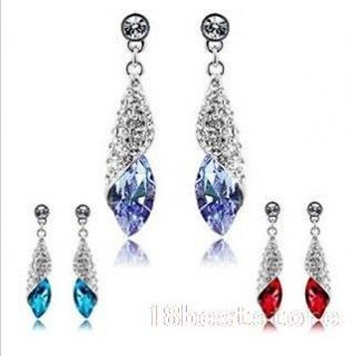 swarovski crystal dangle earrings in Jewelry & Watches