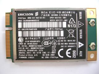Ericsson F5521GW/HP hs2340 HSPA+ 21Mbps 632155 001 Unlocked