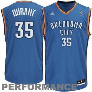 NBA Adidas Oklahoma City Thunder Kevin Durant Youth Team Color Blue 